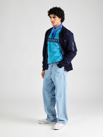 Sweat-shirt 'ESSENTIAL' Hackett London en bleu
