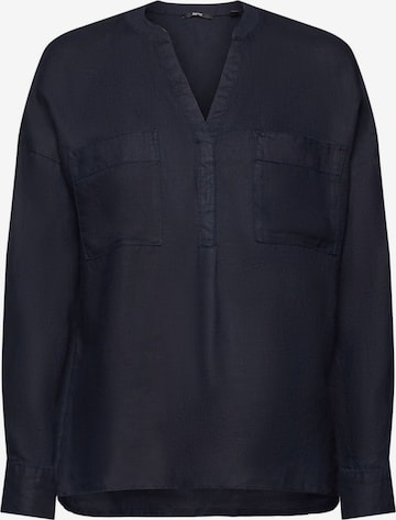 ESPRIT Blouse in Blauw: voorkant