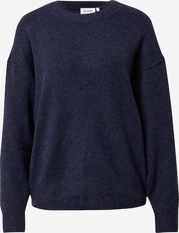 WEEKDAY Sweater 'Annie' in Blue: front