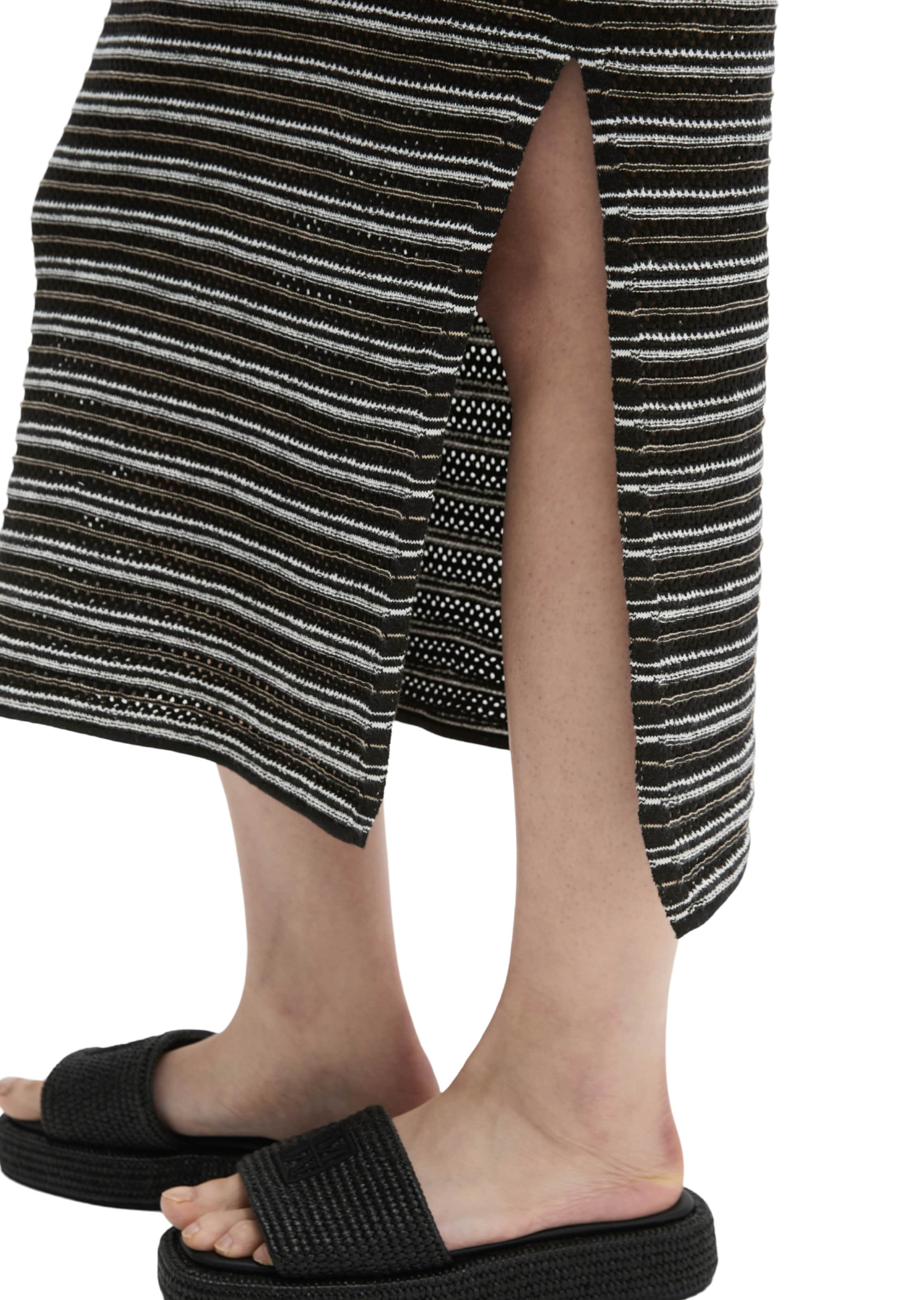 Marc O'Polo Strickkleid in Schwarz
