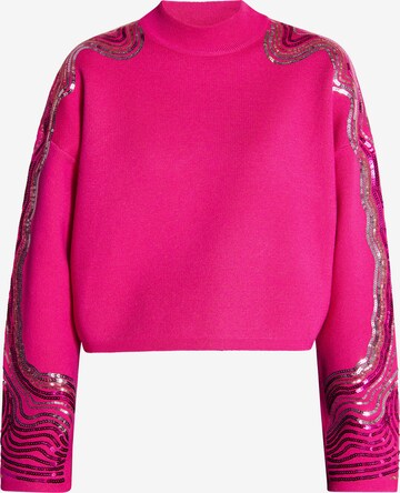 Pull-over faina en rose : devant