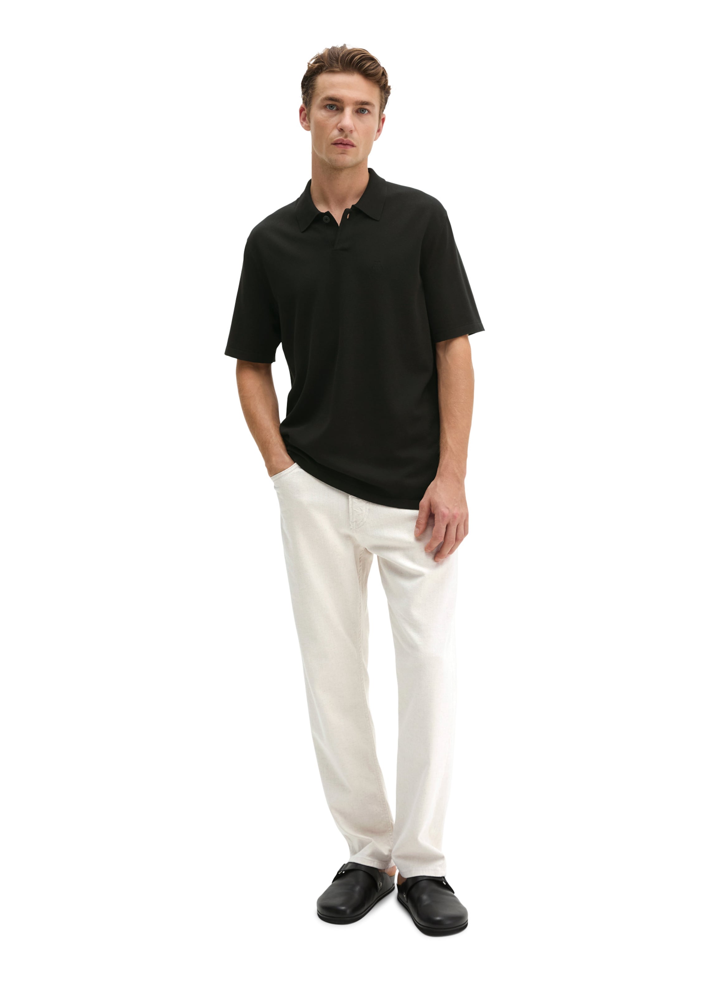 Marc O'Polo Shirt in Schwarz