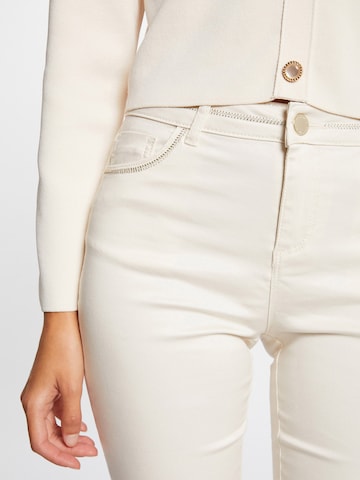 Morgan Slimfit Spodnie w kolorze biały