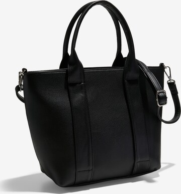 PIECES Handväska 'KRIA' i svart: framsida