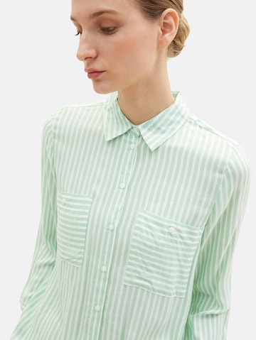 TOM TAILOR - Blusa en verde