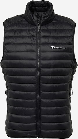 Champion Authentic Athletic Apparel Vest in Black: front