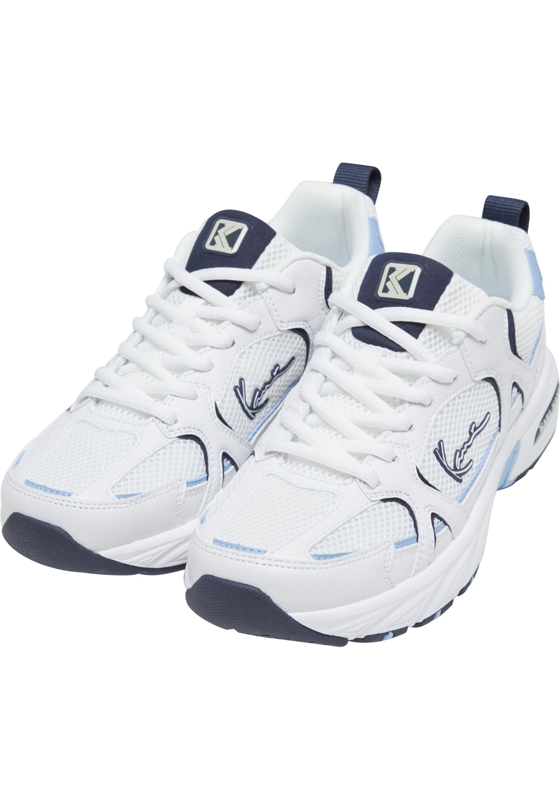 Baskets basses 'Prime Runner Gs' Karl Kani en blanc
