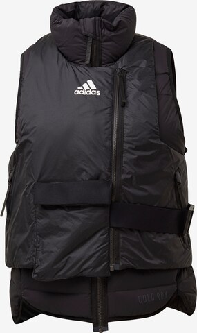 ADIDAS PERFORMANCE Weste in Black: front