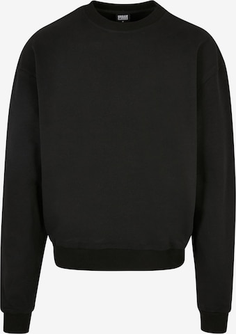 Sweat-shirt Urban Classics en noir : devant