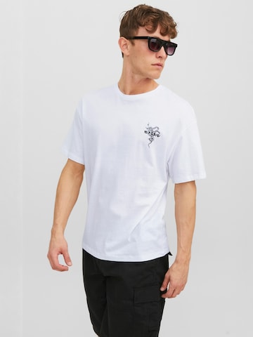 JACK & JONES - Camisa 'Japan Empire' em branco