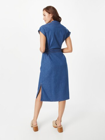 King Louie Shirt dress 'Irene' in Blue