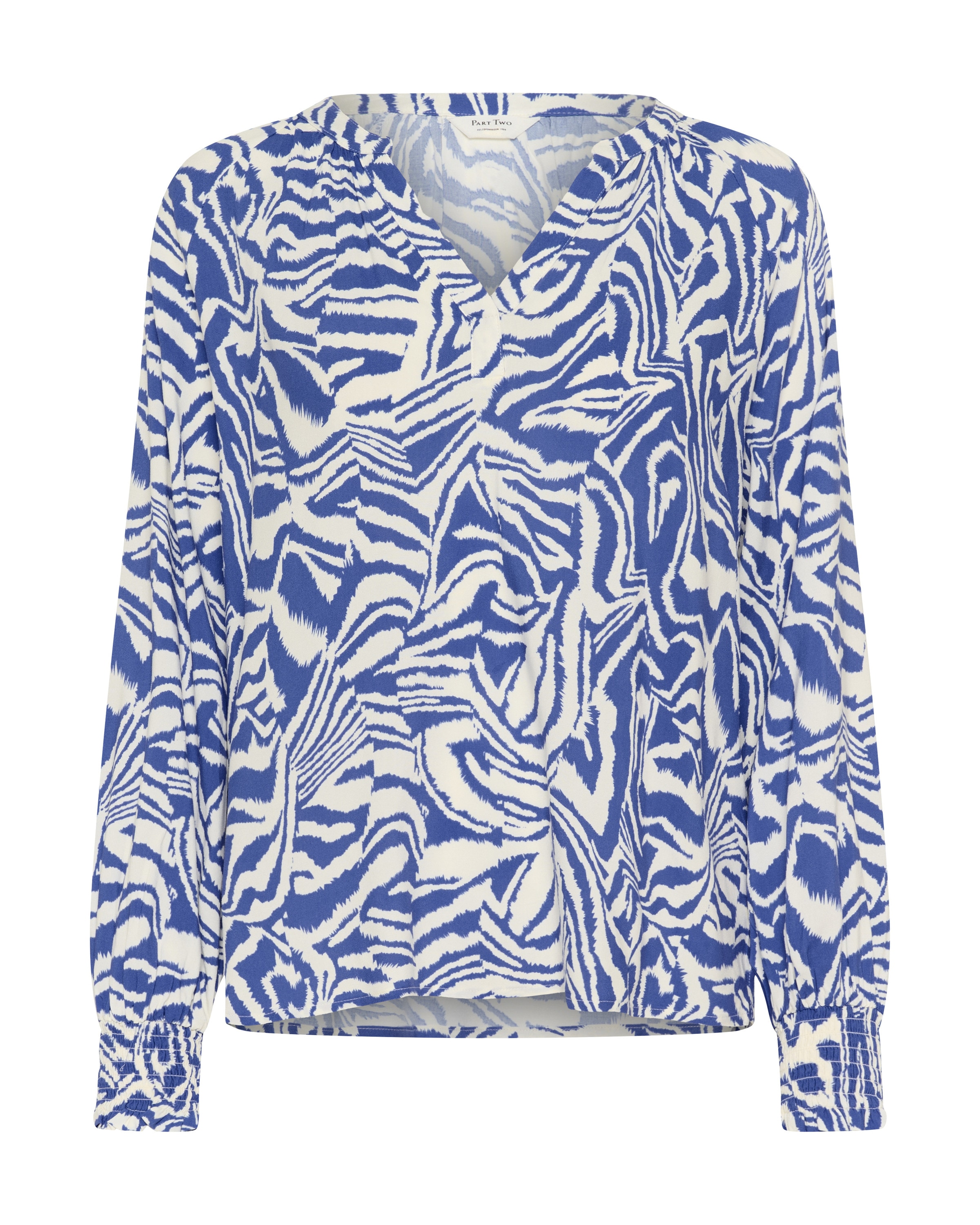 Part Two Bluse 'Tennie' i blå: forside