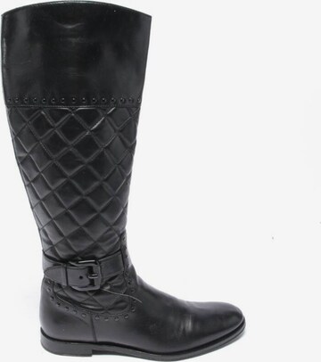 BURBERRY Dress Boots in 38 in Black: front
