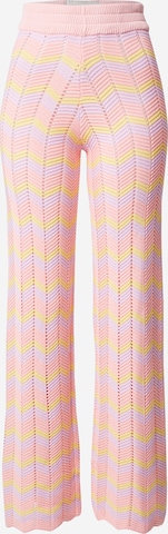 Damson Madder Bootcut Hose 'CLEMENCE' in Pink: predná strana