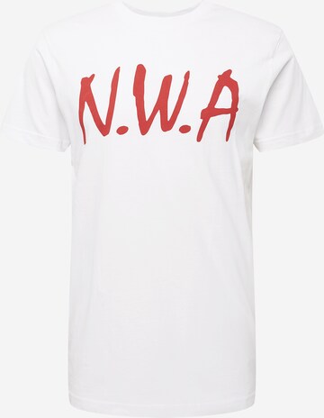 Mister Tee Shirt 'N.W.A' in White: front