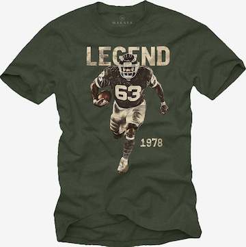 MAKAYA Shirt in Green: front