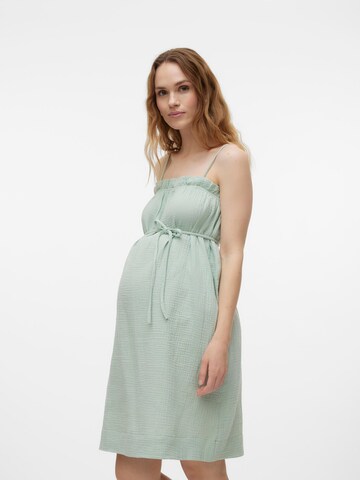 Vero Moda Maternity Summer dress 'VMMNatali Nia' in Green: front