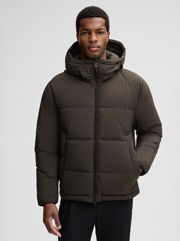 STRELLSON Winter jacket 'Smooth' in Green: front