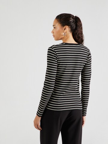 Herrlicher Shirt 'Manolja' in Schwarz