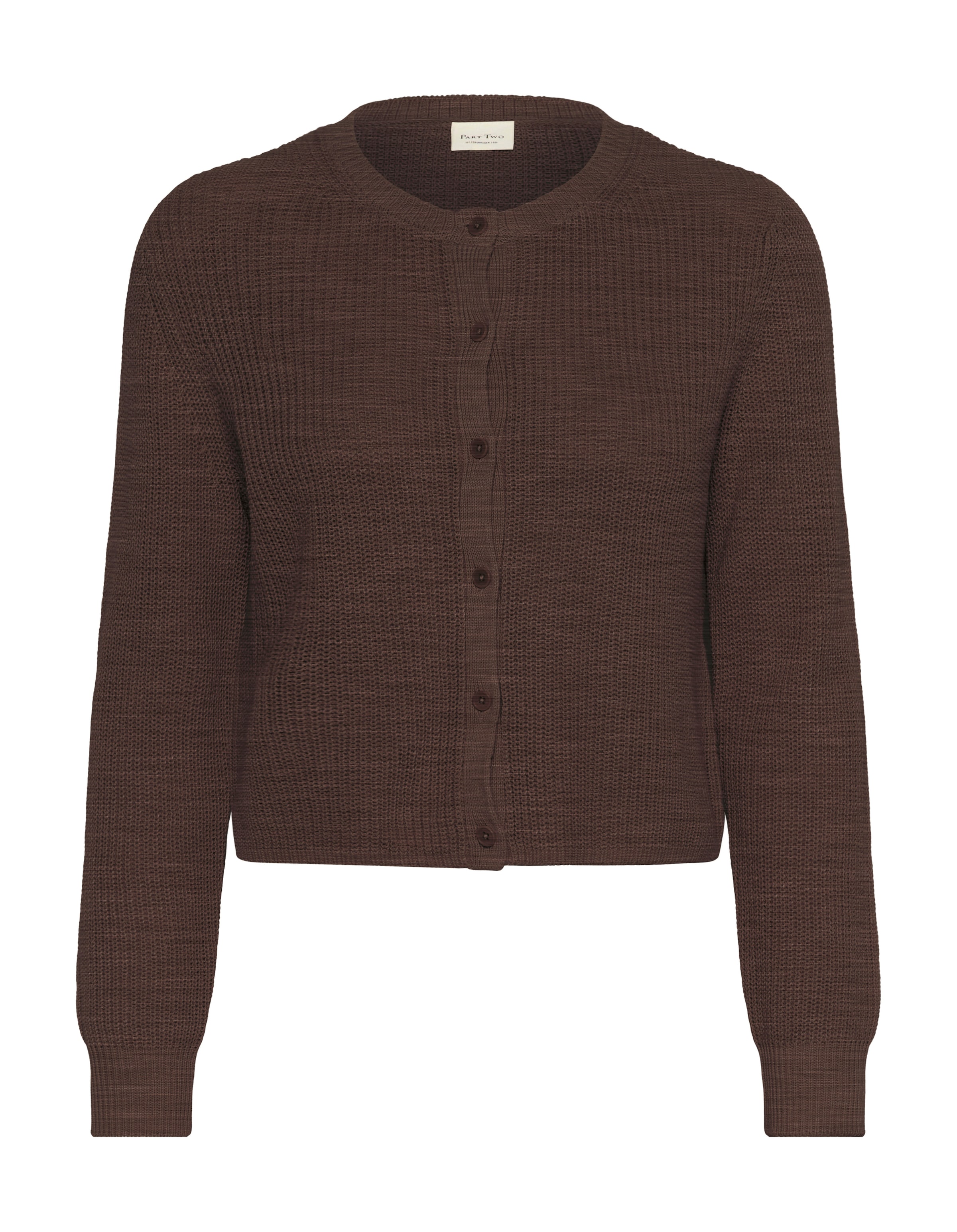 Part Two Knit cardigan 'GigiaPW' in Brown: front