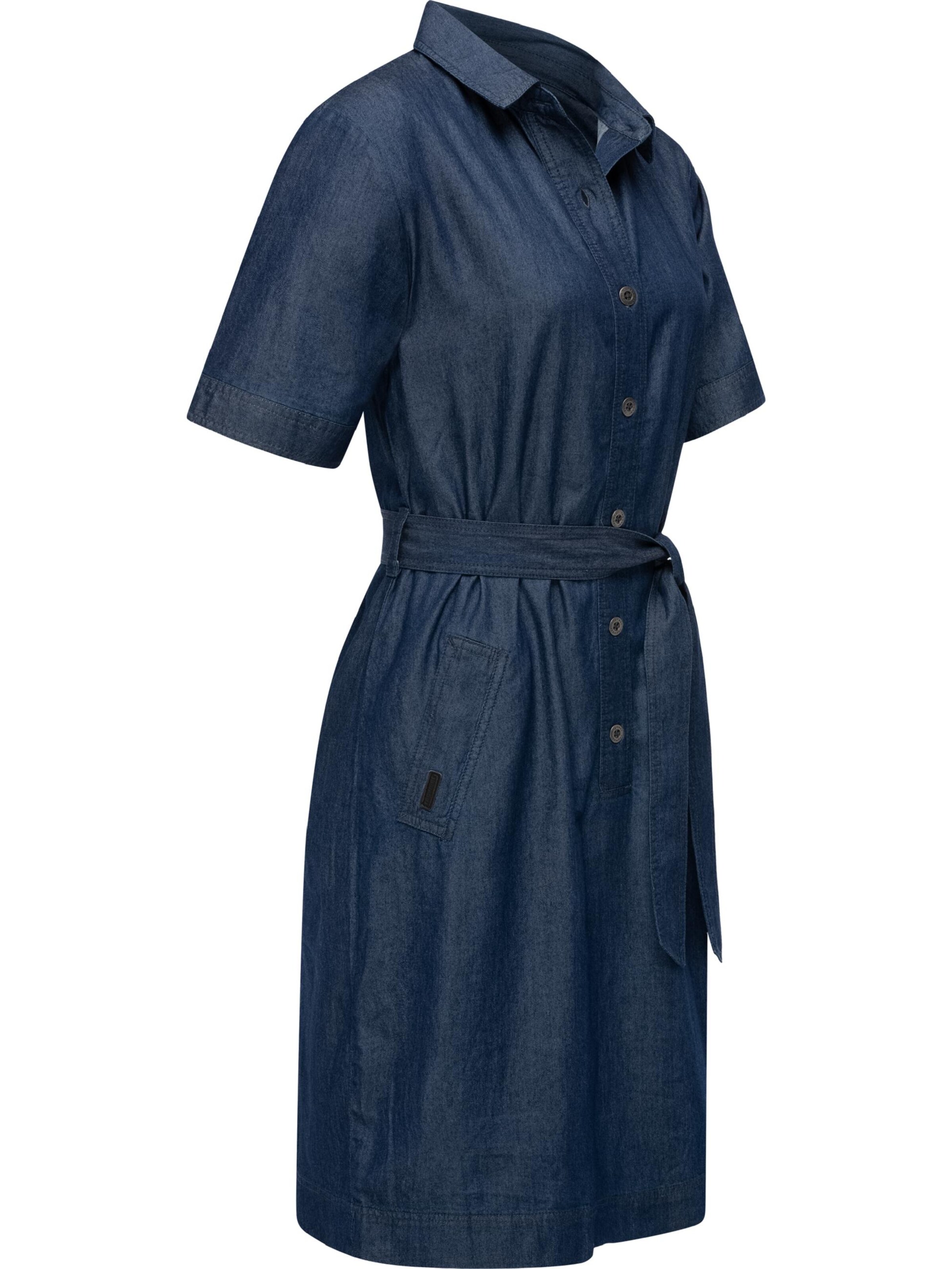 Ragwear Shirt dress 'Rozyna' in Blue