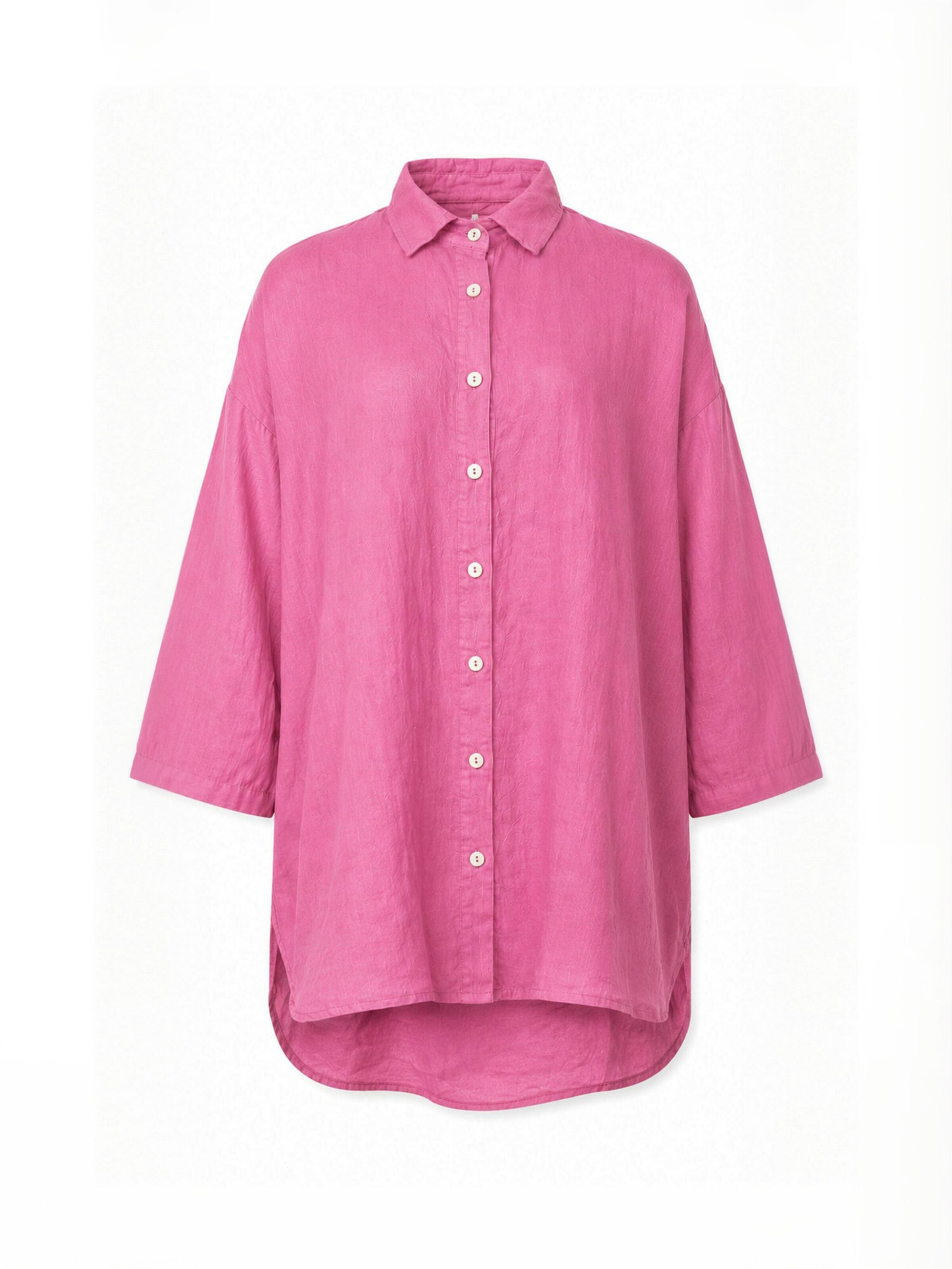 Opal Studio Shirt ' Jenna ' in Roze: voorkant