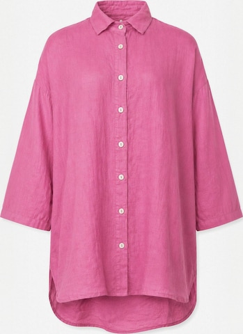 Opal Studio Shirt ' Jenna ' in Roze: voorkant