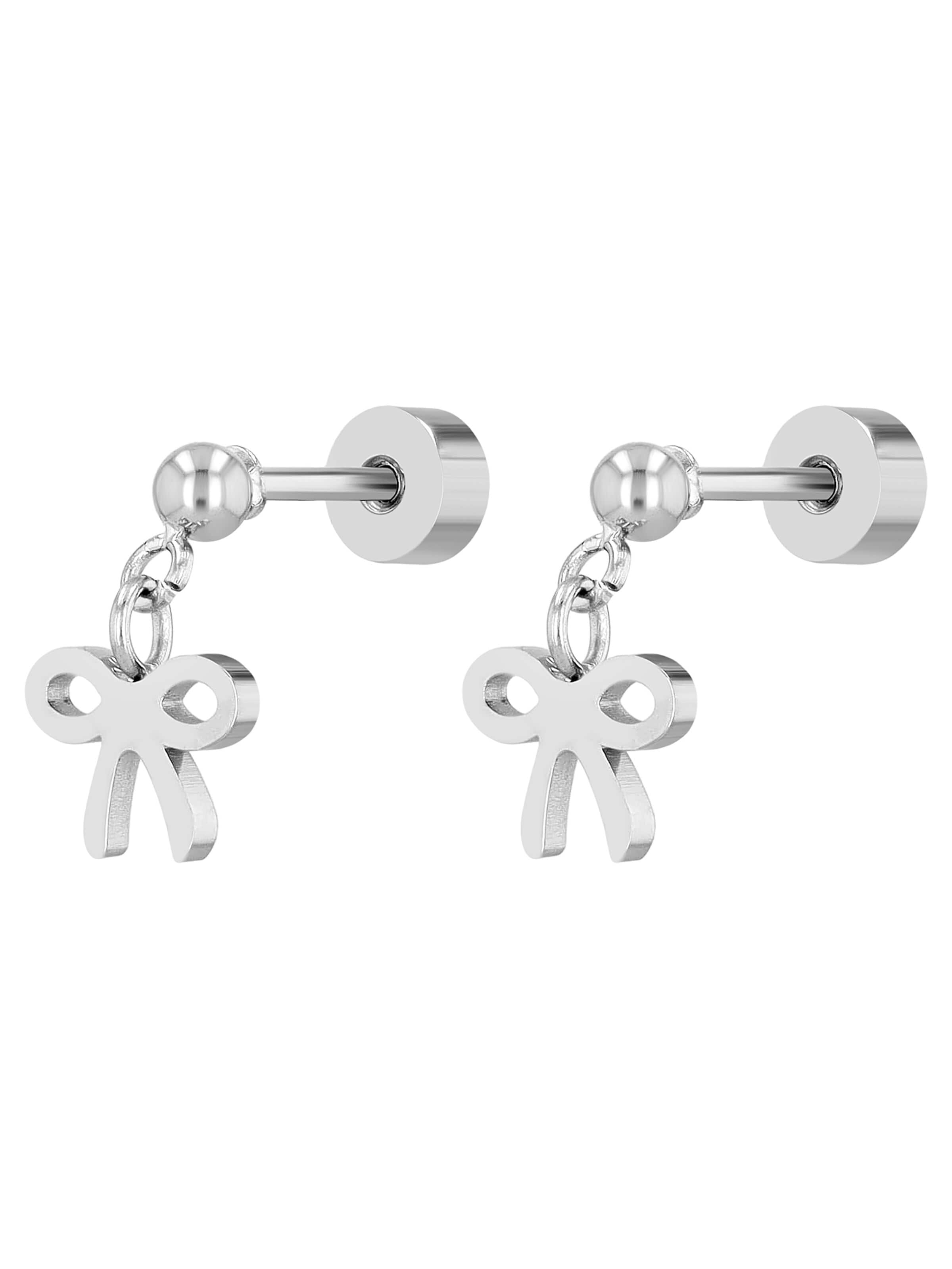 Akzent Earrings 'Keai, hautverträglich' in Silver