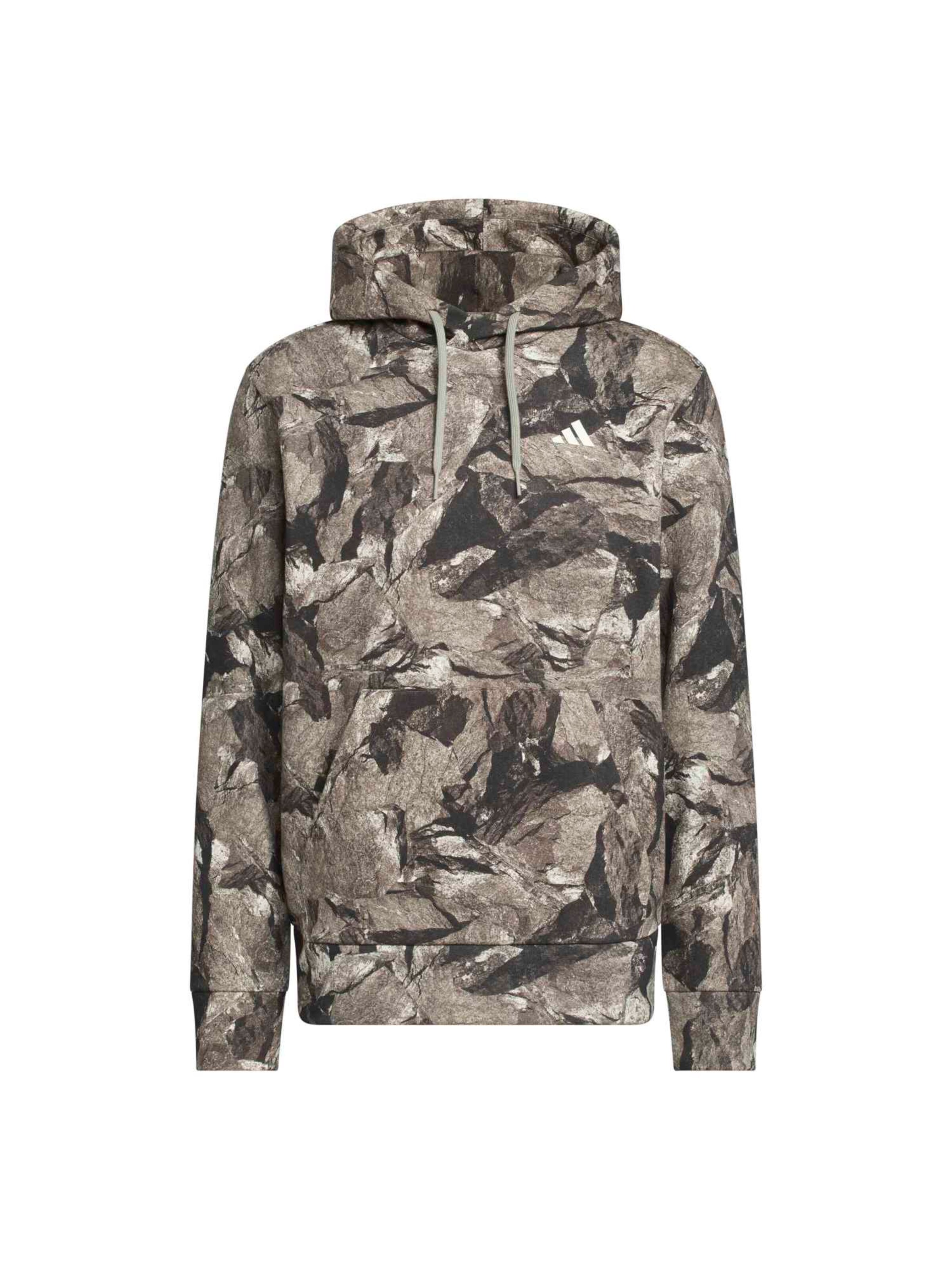 ADIDAS SPORTSWEAR Αθλητική μπλούζα φούτερ σε μπεζ: μπροστά