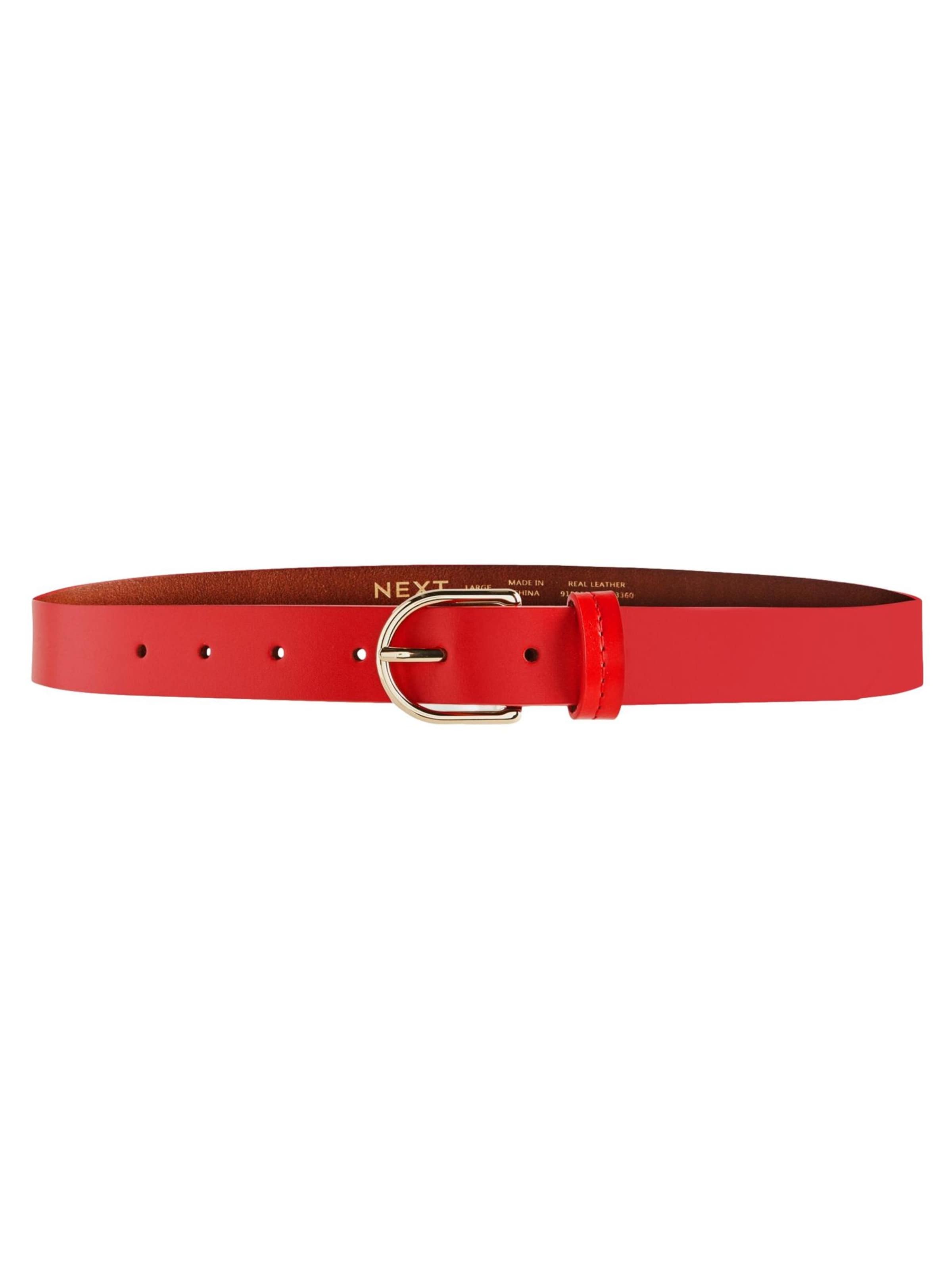 Next Ремень в Красный: спереди
