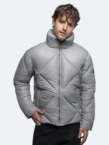 CARISMA Winter Jacket in Grey: front