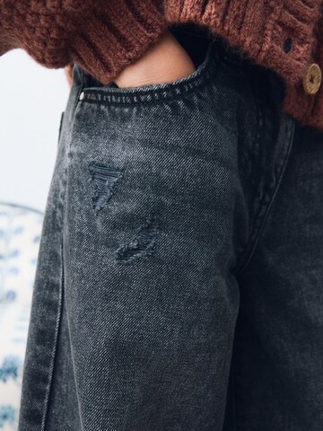 Next Широки крачоли Дънки в черно