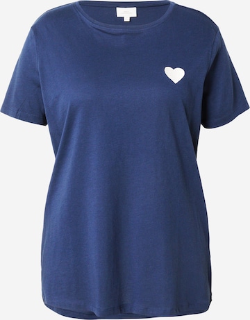 ONLY Carmakoma Paita 'CARNINNA' värissä sininen: etupuoli
