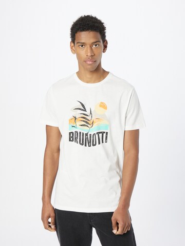 BRUNOTTI - Camisa funcionais em branco: frente