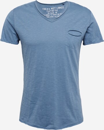 Key Largo T-Shirt 'Soda' in Blau: predná strana