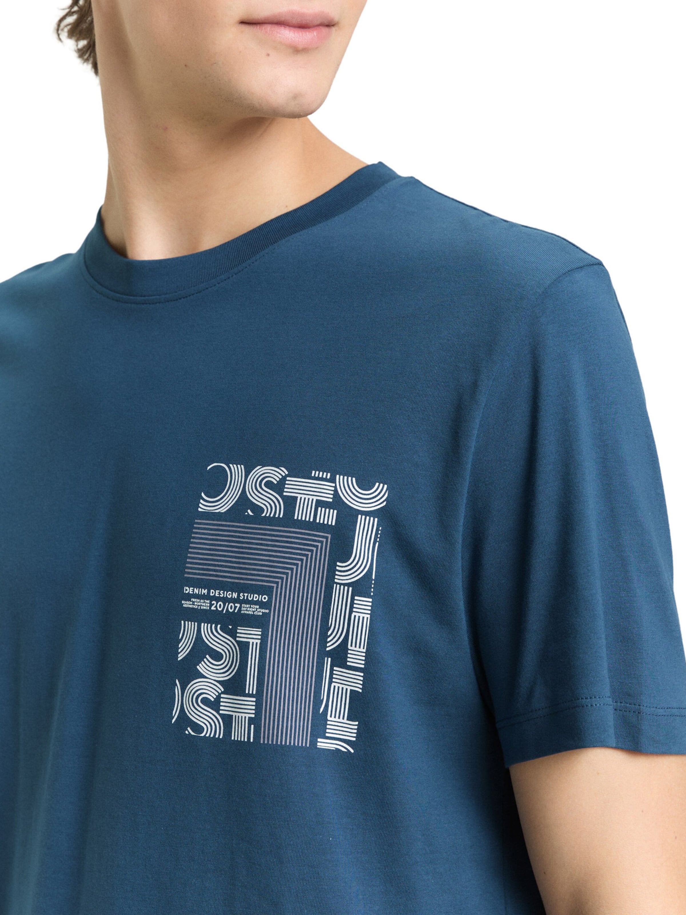 TOM TAILOR DENIM - Camiseta en azul