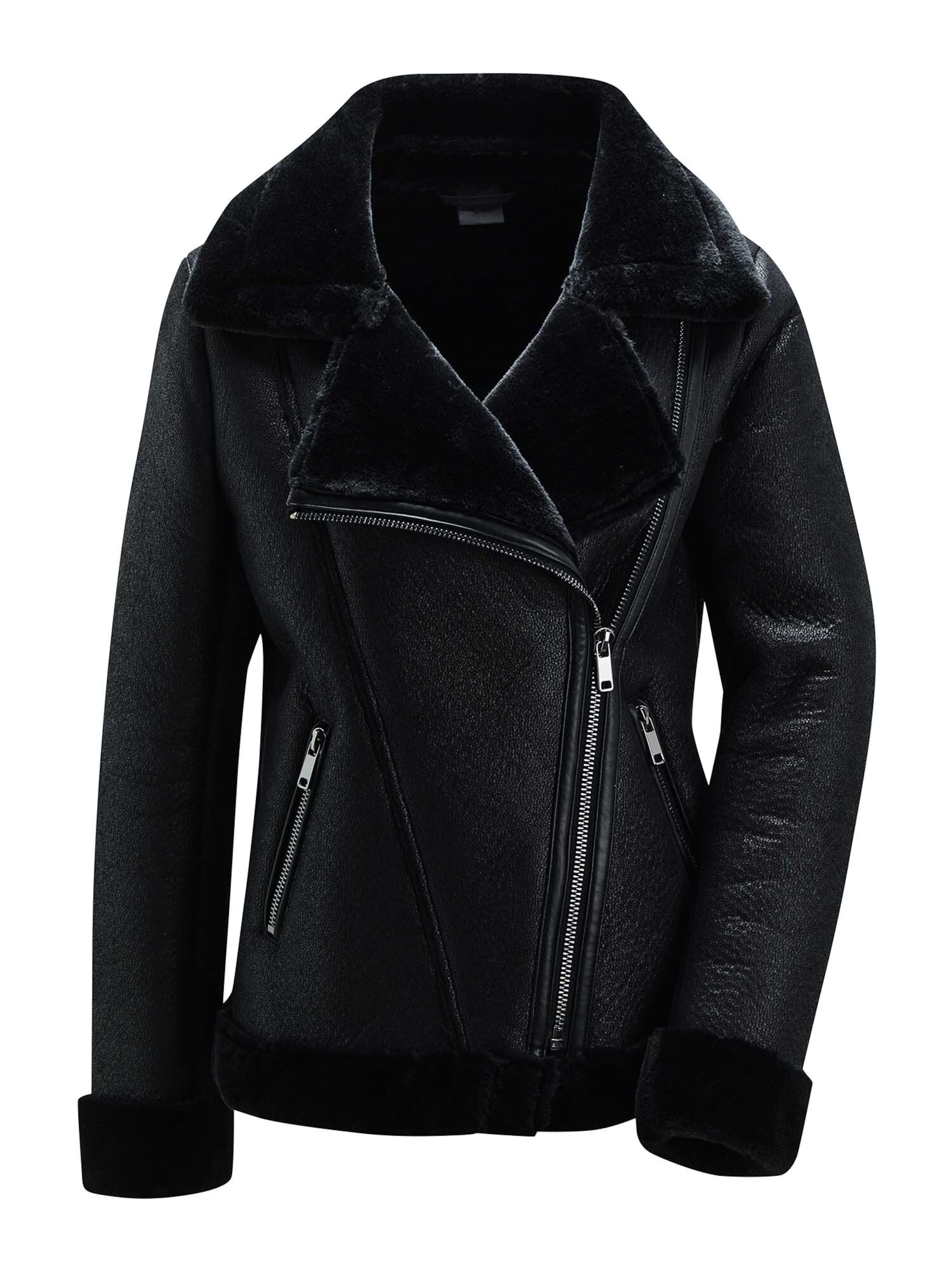 MADELEINE Jacke in Schwarz: Vorderseite