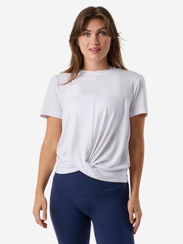SWEDEMOUNT Functioneel shirt 'Core' in Wit: voorkant