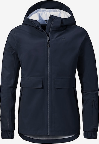 Schöffel - Chaqueta de montaña 'Lausanne' en azul: frente