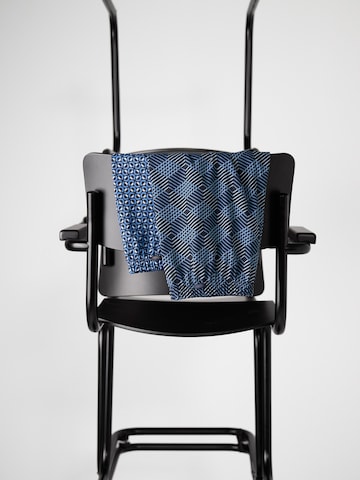 CALIDA Long Pajamas 'Relax Imprint' in Blue