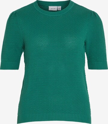 VILA Sweater in Green: front