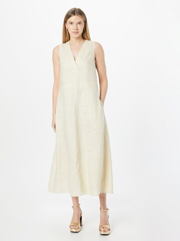 Max Mara Leisure Jurk 'SOFOCLE' in Beige: voorkant