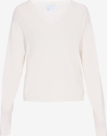 usha BLUE LABEL Pullover in Weiß: Vorderseite