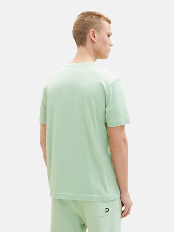 Tricou de la TOM TAILOR DENIM pe verde