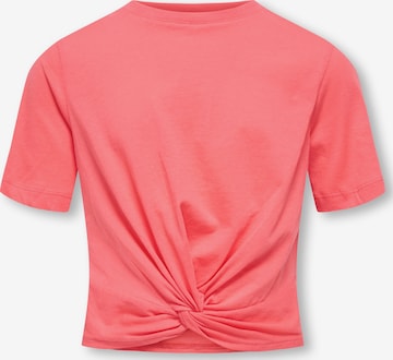 ONLY GIRLS Shirt 'KOGREX' in Orange: front