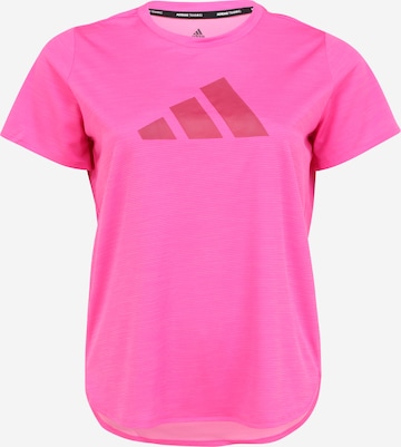 ADIDAS PERFORMANCE T-Shirt in Pink: predná strana