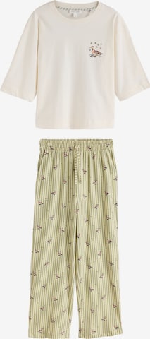 Next - Pijama en verde: frente