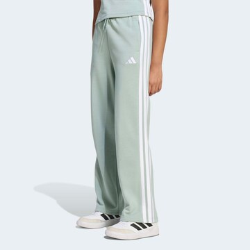 ADIDAS SPORTSWEAR Loose fit Workout Pants in Green: front
