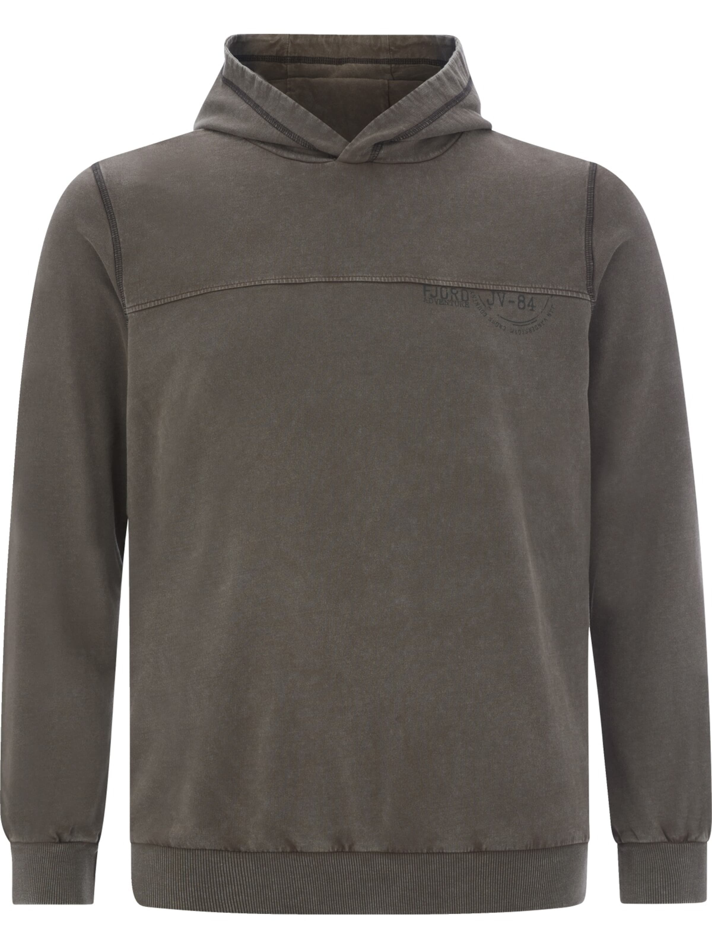 Jan Vanderstorm Sweatshirt 'Hennobald' in Brown: front