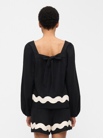 OBJECT Μπλουζάκι 'OBJMARICA' σε μαύρο